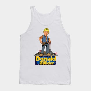 Donald The Builder Tank Top